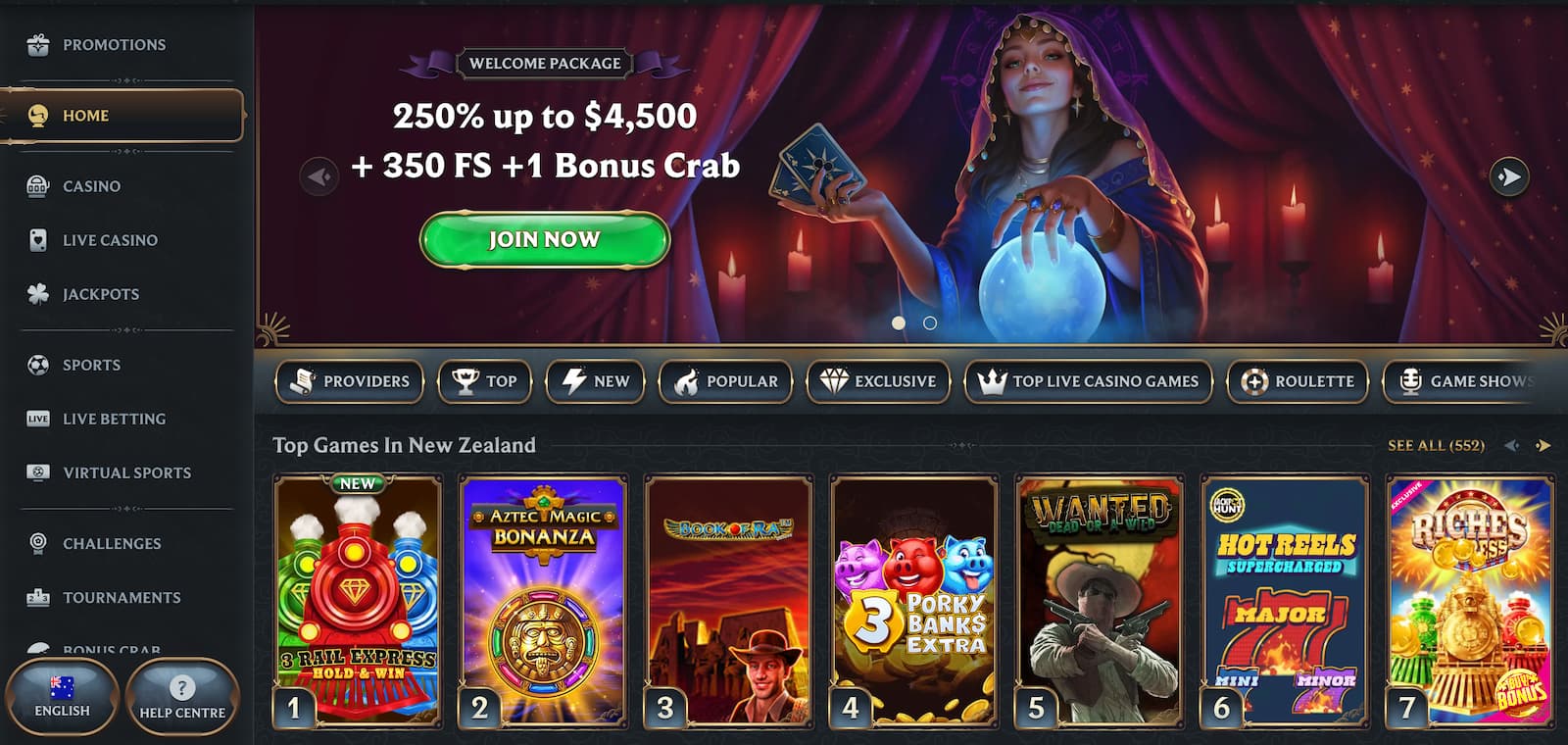 Astromania Casino